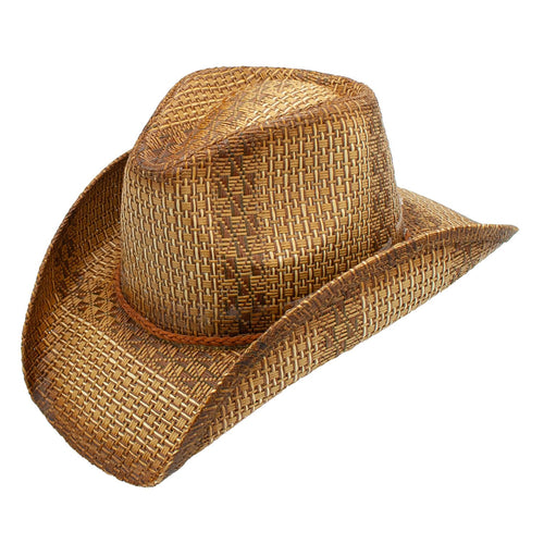 Sierra Oro Stride Toyo Straw Hat | Honey Brown, 3.5 in Brim